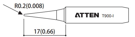 ATTEN T900-I (жало для паяльника)