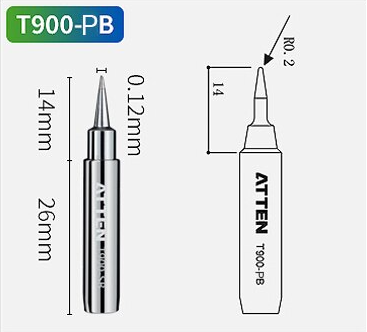 ATTEN T900-PB (жало для паяльника)