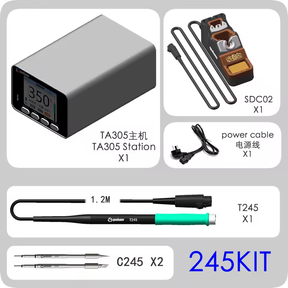Паяльна станція GEEBOON TA305 + жало C245 Паяльна станція GEEBOON TA305 + жало C245