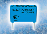 MKT 330nF 63V 5% 7x6x2,5mm, P = 5mm Epcos (плівковий)