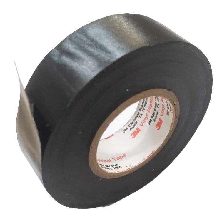 Ізоляційна стрічка 3M 150 Temflex (чорний, шир: 19мм, тов: 0,13мм, дов: 18м) Ізоляційна стрічка 3M 150 Temflex (чорний, шир: 19мм, тов: 0,13мм, дов: 18м)