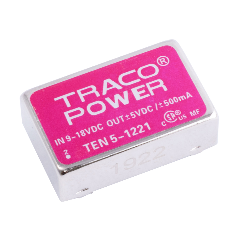 DC/DC перетворювач 5W, TRACO TEN 5-1221