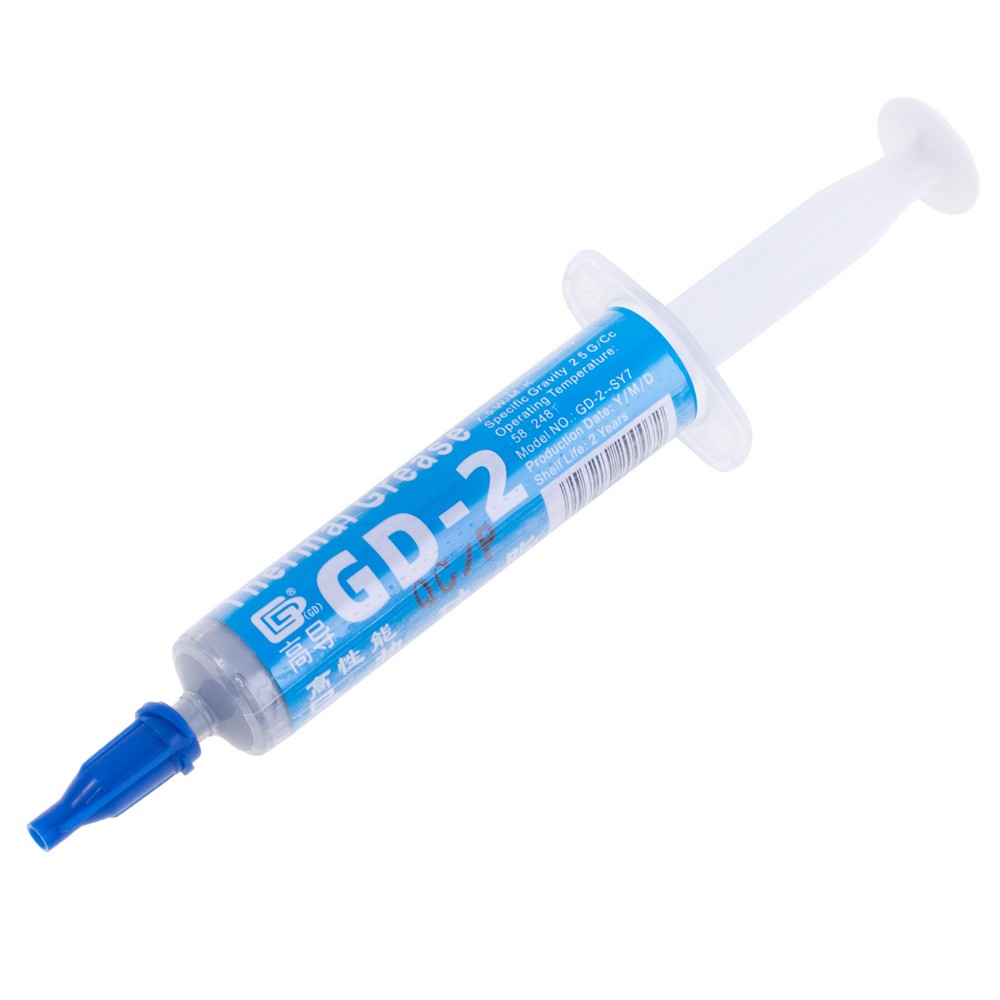Термопаста GD-2 7g 7.5w/m.k, в шприці