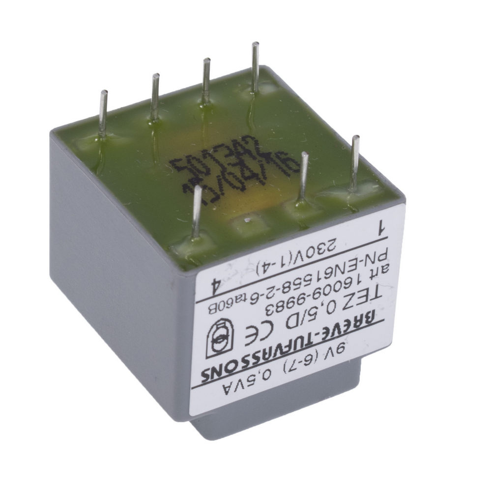 Трансформатор залитий 0,5VA, 9 V, TEZ0.5/D230/9V BREVE TUFVASSONS Трансформатор залитий 0,5VA, 9 V, TEZ0.5/D230/9V BREVE TUFVASSONS