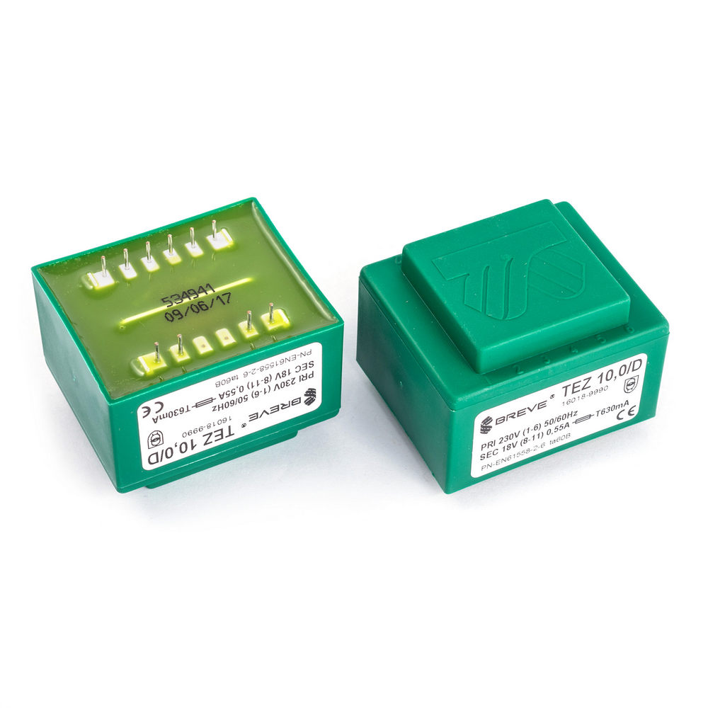 Трансформатор залитий 10VA, 18 V, TEZ10/D230/18V BREVE TUFVASSONS Трансформатор залитий 10VA, 18 V, TEZ10/D230/18V BREVE TUFVASSONS