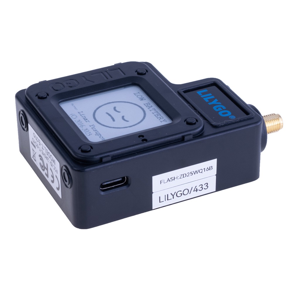 LILYGO® TTGO SoftRF T-Echo NRF52840 433MHz Black