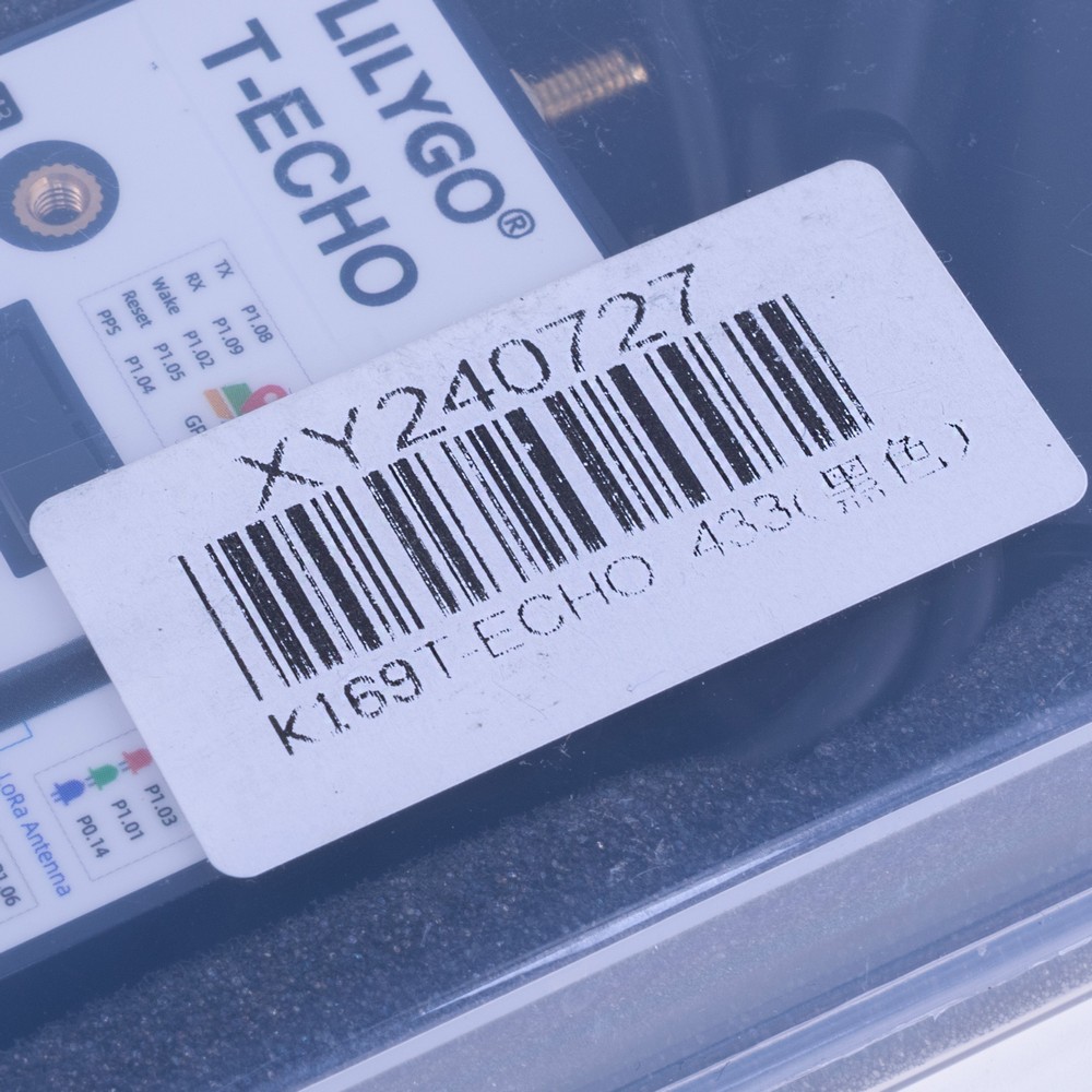LILYGO® TTGO SoftRF T-Echo NRF52840 433MHz Black