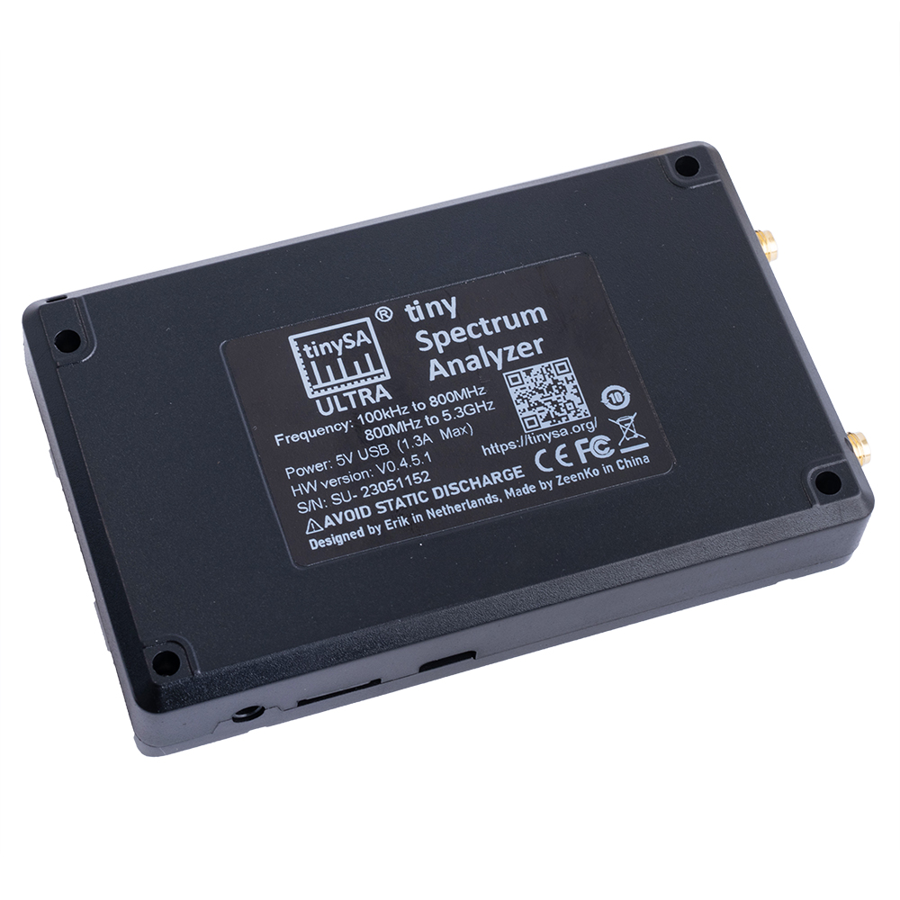 Аналізатор спектру tinySA ULTRA ZS-405 (Zeenko)