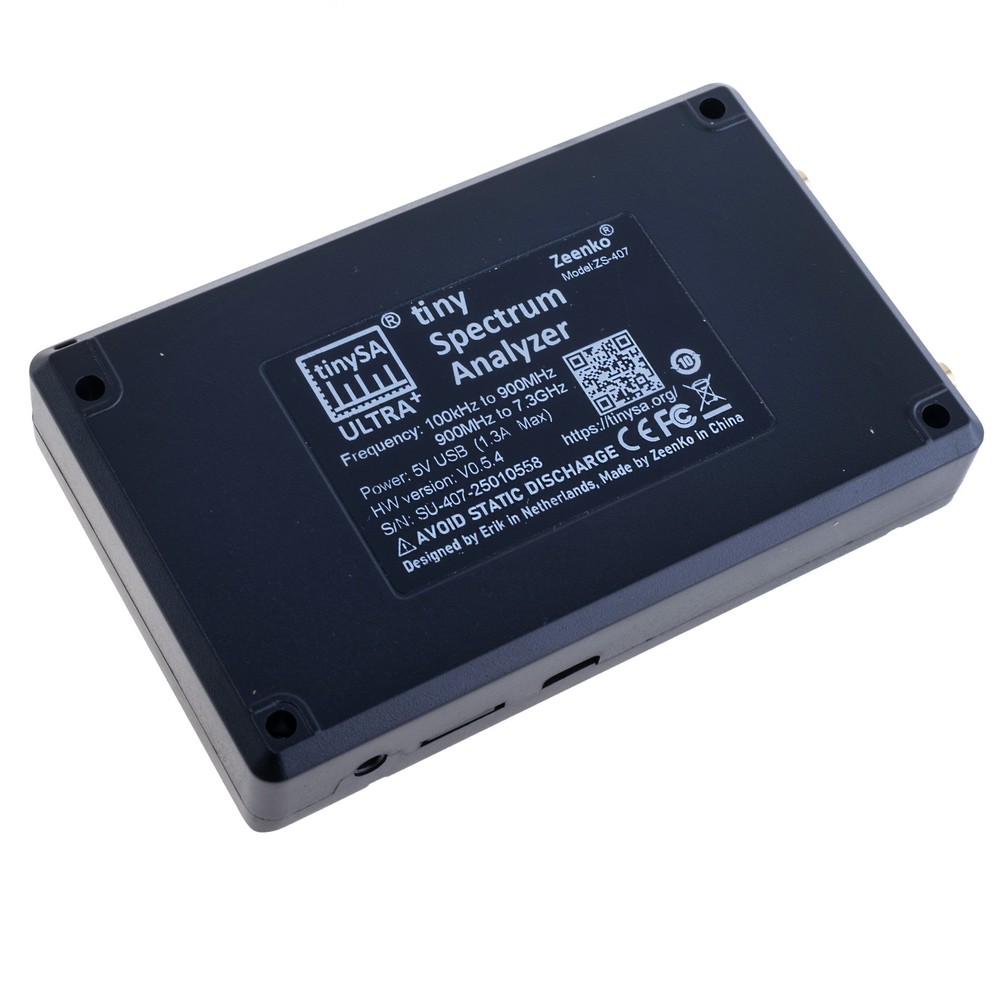 Аналізатор спектру tinySA ULTRA PLUS ZS-407 900MHz-7.3GHz (Zeenko)