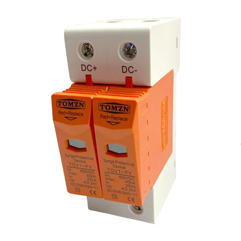 Пристрій захисту від імпульсних перенапруг "DC" 2P DC TOV1-PV 600V TOMZN