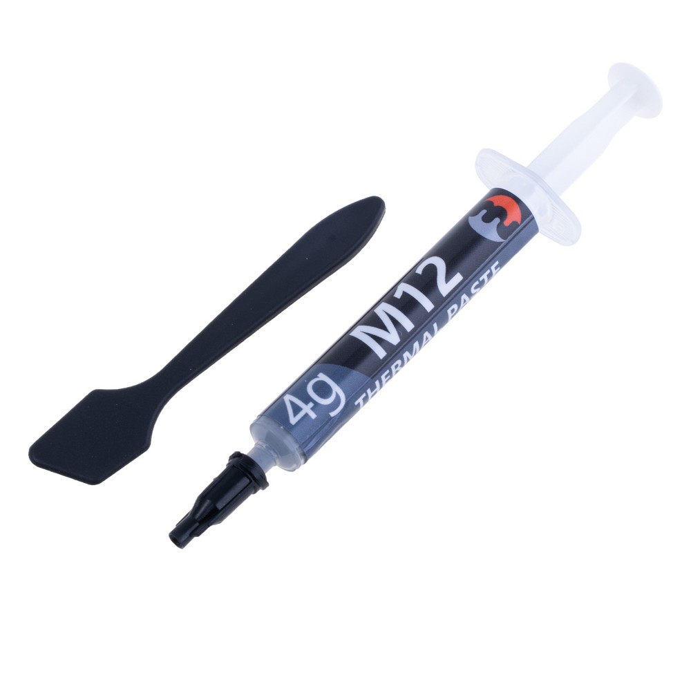 Термопаста M12 4g 12.4w/m.k (в шприці)