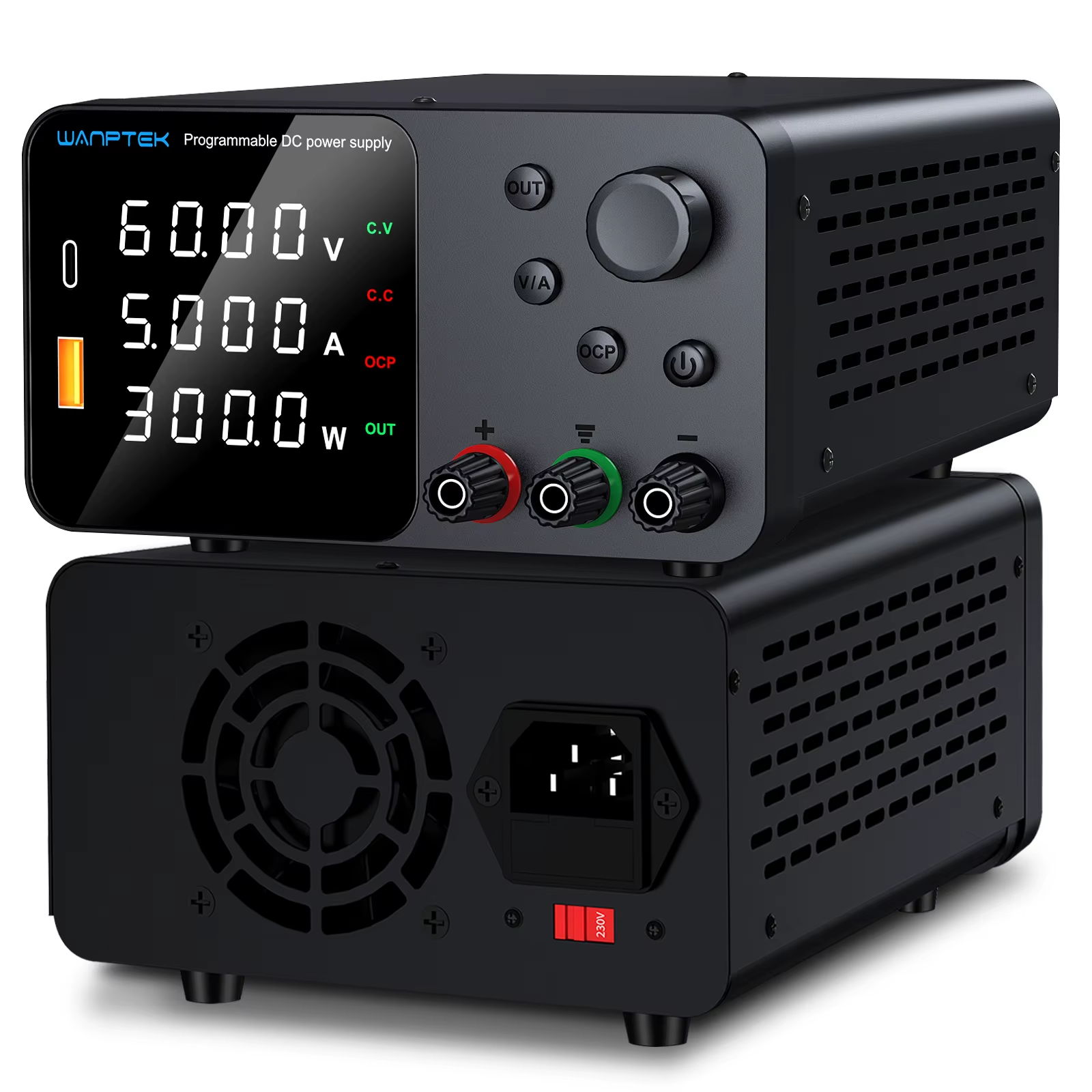 Лабораторний блок живлення одноканальний 60V/5A, TPS605 Лабораторний блок живлення одноканальний 60V/5A, TPS605