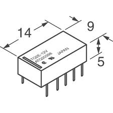 Реле TQ2-9V Panasonic