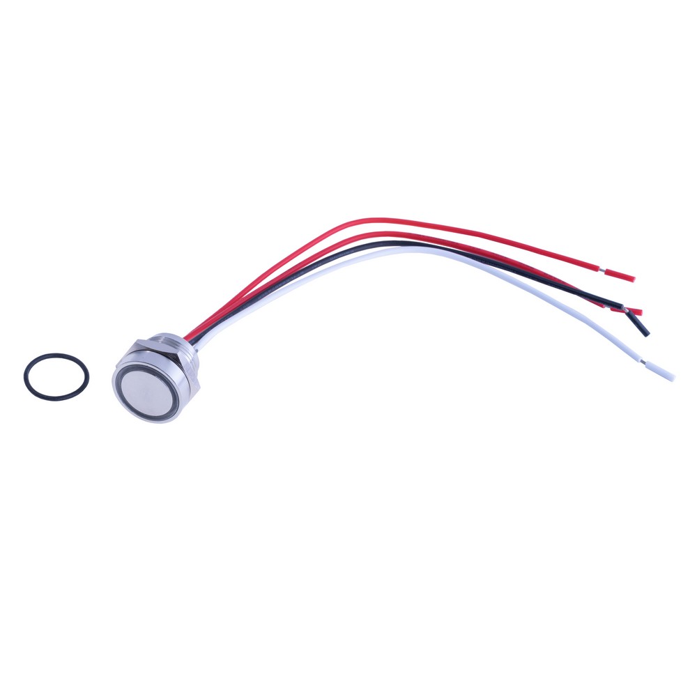 Кнопка антивандальна TS16F-10E RED 12VDC Кнопка антивандальна TS16F-10E RED 12VDC