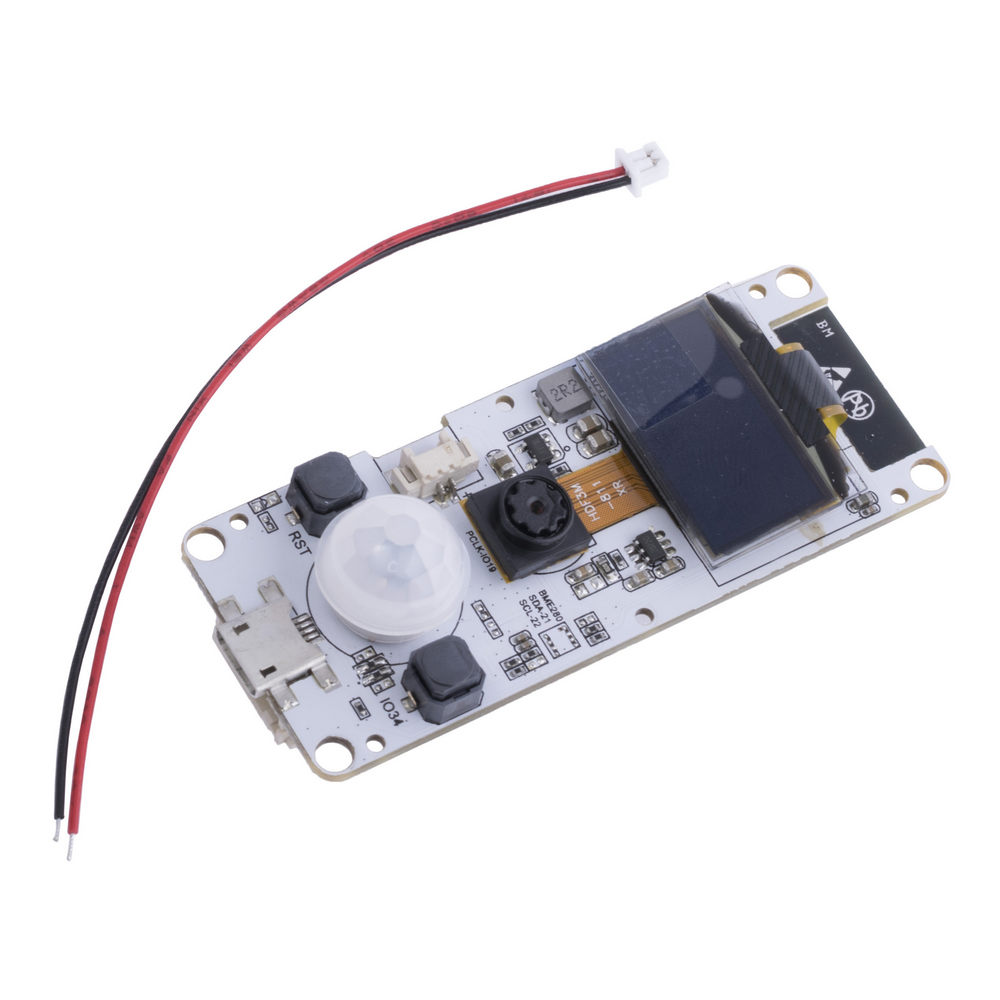 TTGO T-Camera. Модуль ESP32 з датчиком руху, камерою і OLED дисплеєм TTGO T-Camera. Модуль ESP32 з датчиком руху, камерою і OLED дисплеєм