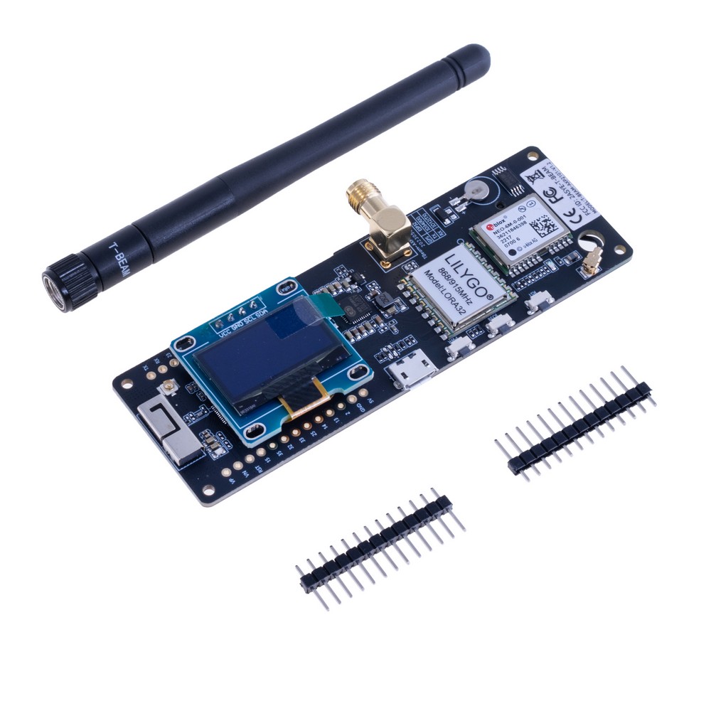 LILYGO® TTGO Meshtastic T-Beam V1.2 ESP32 LoRa 915MHz Solder OLED LILYGO® TTGO Meshtastic T-Beam V1.2 ESP32 LoRa 915MHz Solder OLED