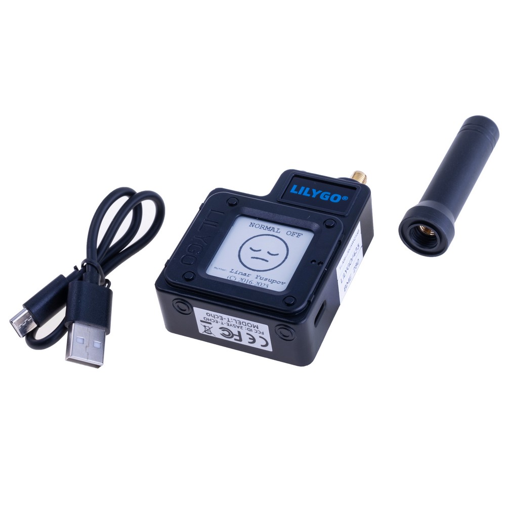 LILYGO® TTGO SoftRF T-Echo NRF52840 433MHz Black BME280 Kit LILYGO® TTGO SoftRF T-Echo NRF52840 433MHz Black BME280 Kit