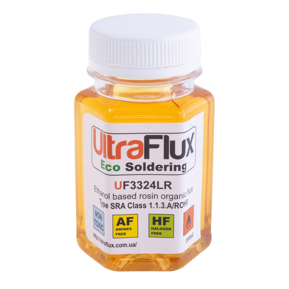 UF3324LR флюс рідкий на етиловому спирті, 100ml