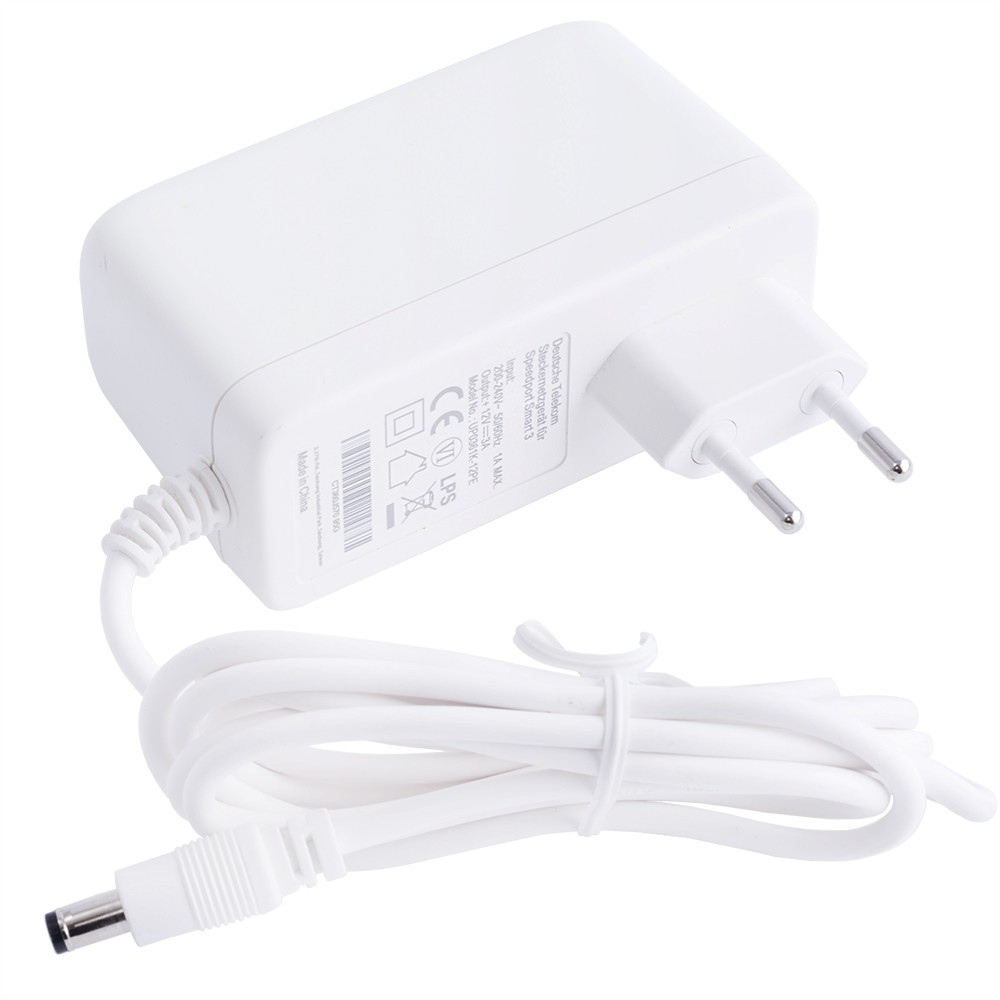 Блок живлення з вилкою 36W 12V, роз'єм:2.1x5.5мм, UP0361K-12PE Блок живлення з вилкою 36W 12V, роз'єм:2.1x5.5мм, UP0361K-12PE