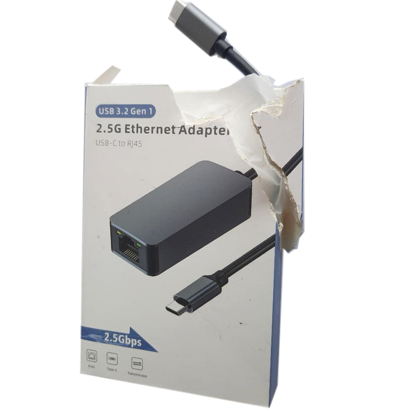 Перехідник з USB-A 3.0 на Ethernet, Уцінка: пошкоджена упаковка