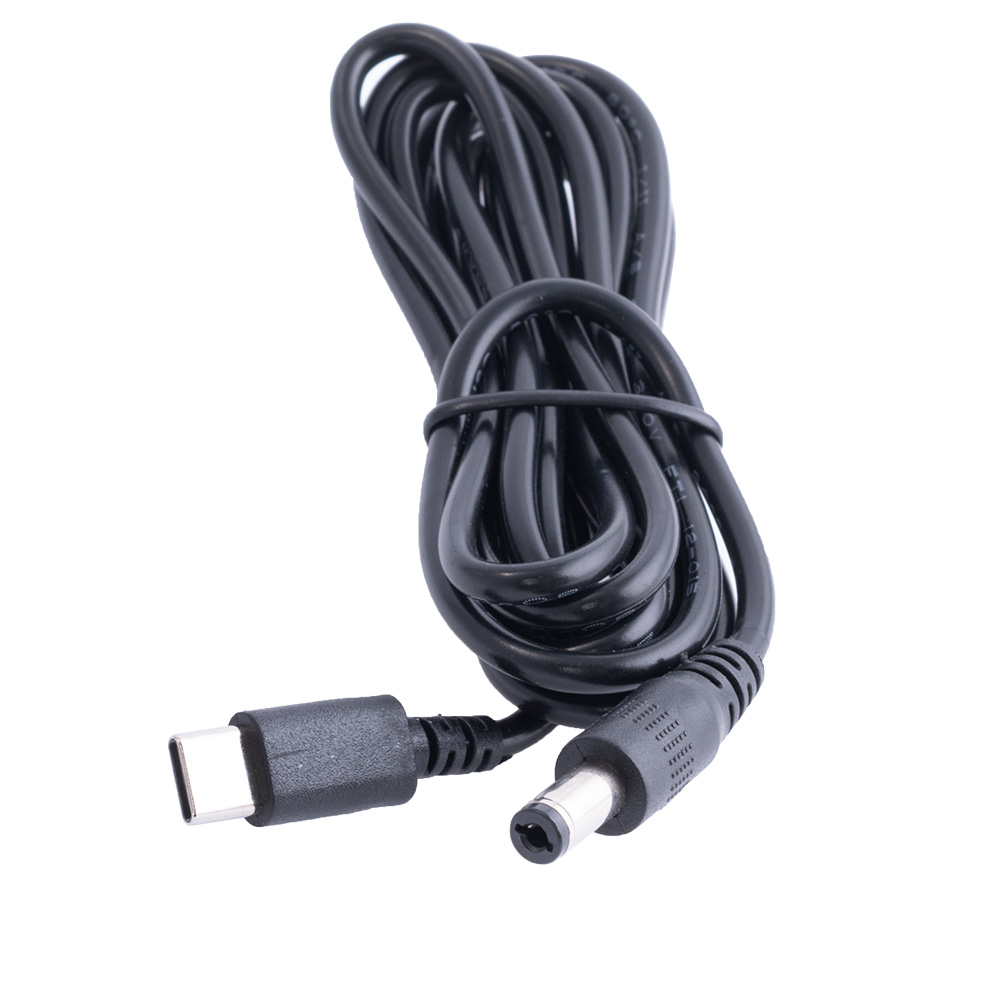 Кабель перетворювач USB-C PD в 5.5x2.1mm 9VDC 2m