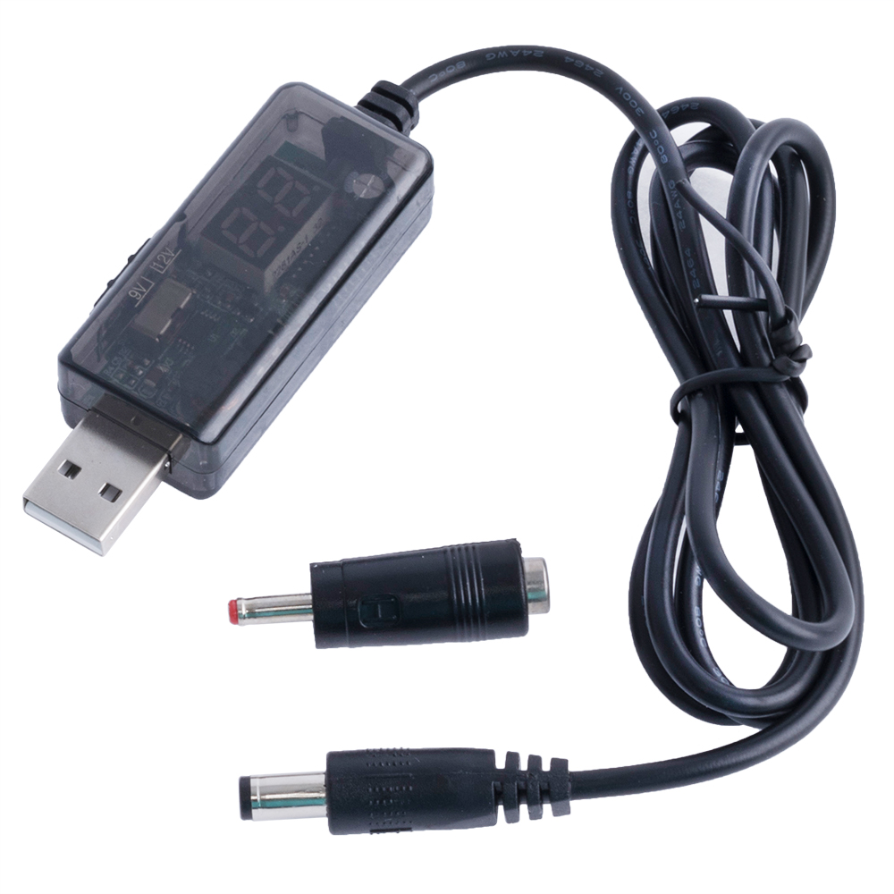 USB підвищуючий перетворювач з 5В на 9В/12В