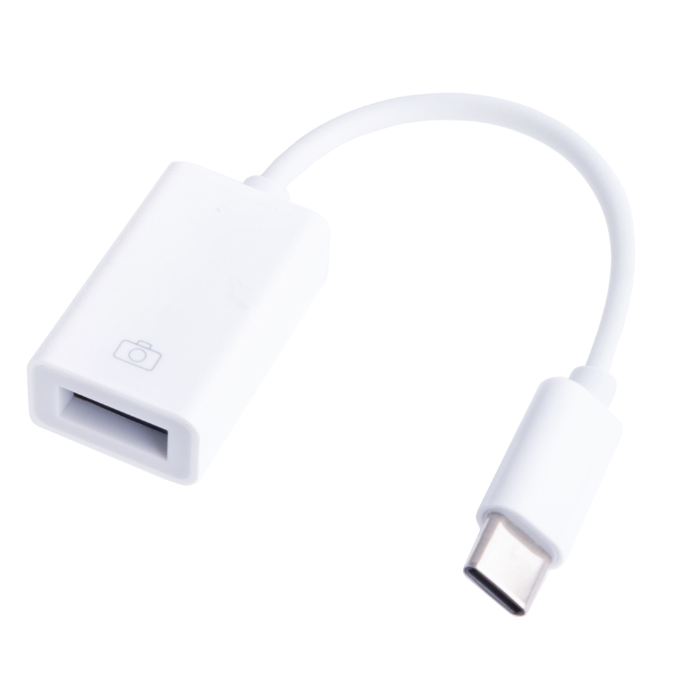 Кабель USB type-C на USB-A "мама" 15см