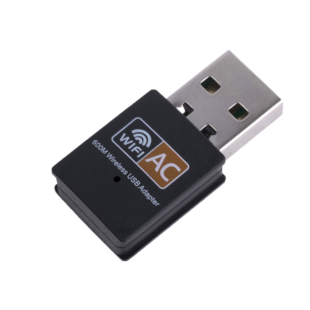 USB WiFi 2.4GHz (11N:150Mbps) + 5GHz (11AC:433Mbps) 802.11b/n/g/ac 20dBm