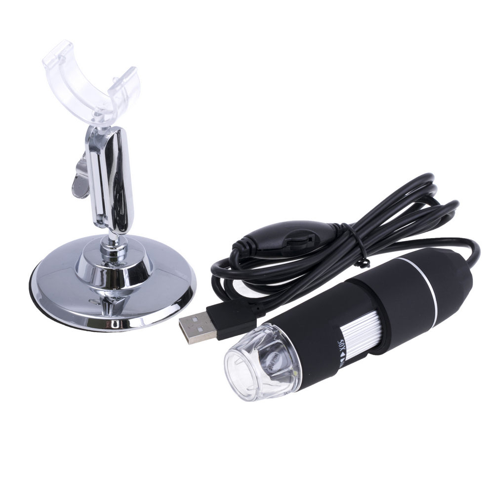 Мікроскоп USB 1,3 MPix 50x-1000x з підсвічуванням CS02-1000