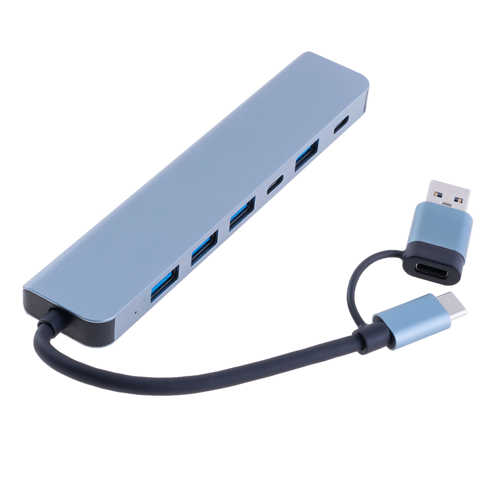 USB 3.0, type-С  HUB 7 портів