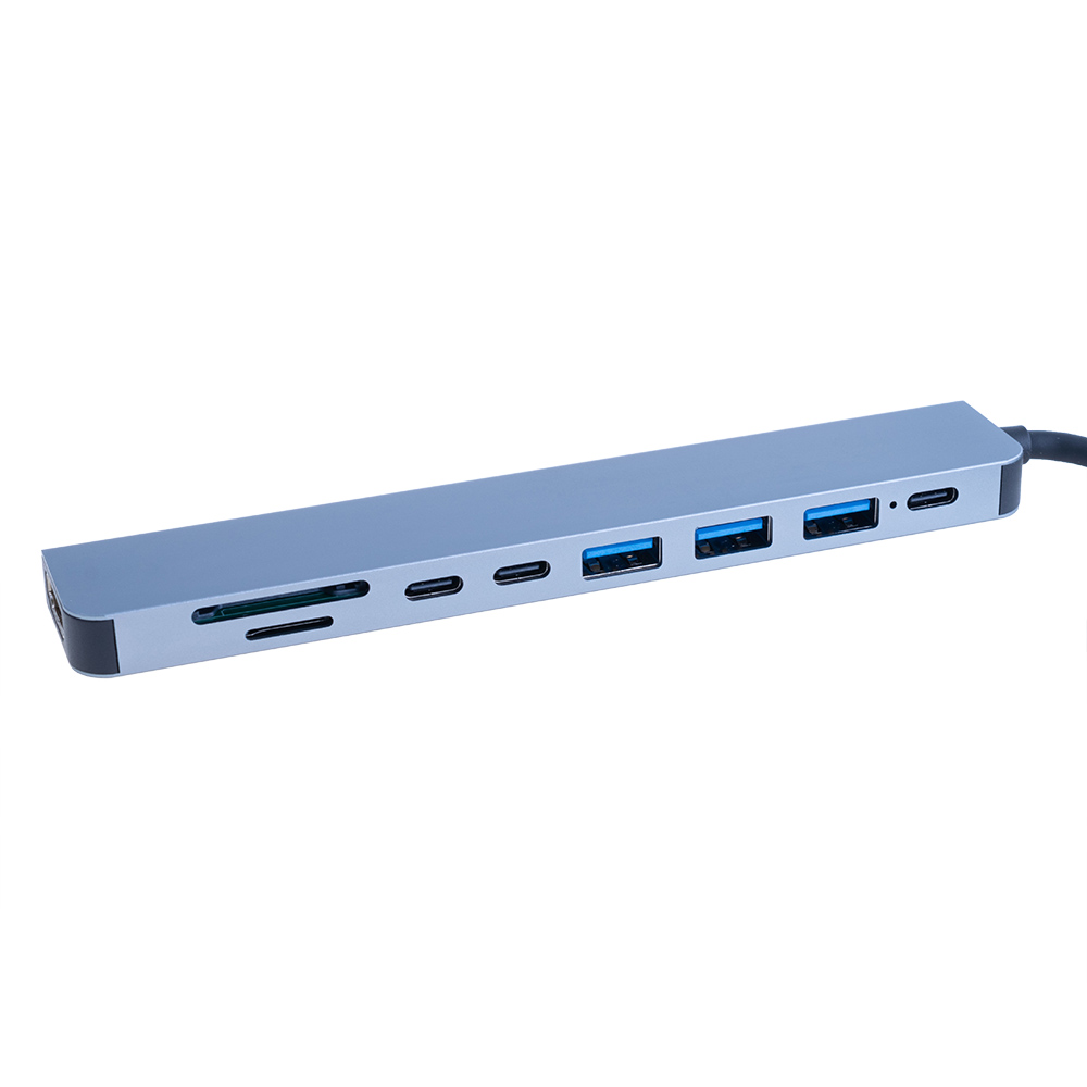 Концентратор USB 3.0, type-С HUB 9в1