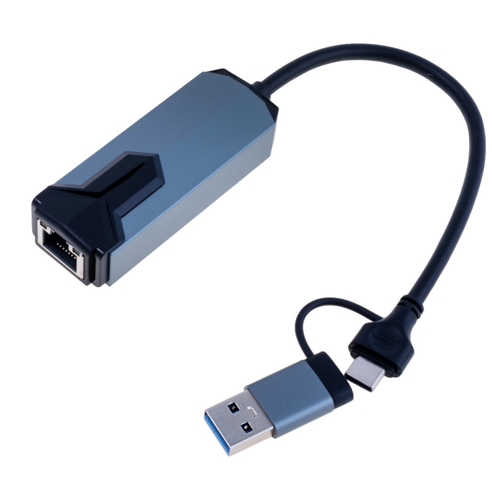 Адаптер USB3.0/Type-C у Ethernet port 2.5G