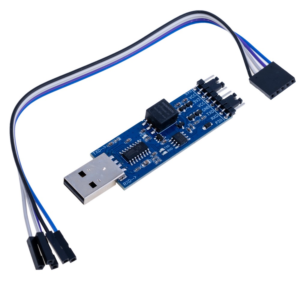 Перетворювач USB To TTL на базі CH340, ізольований модуль