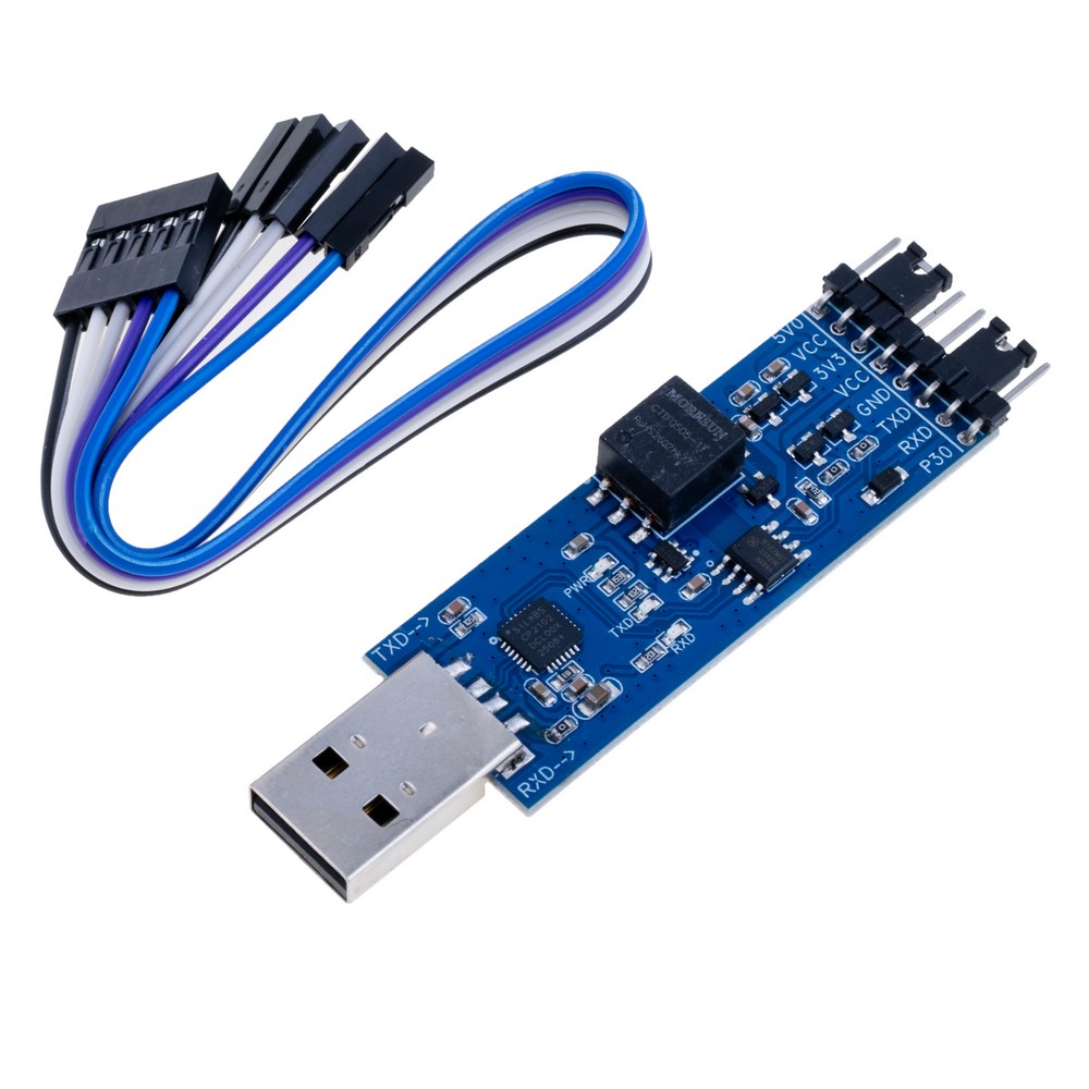 Перетворювач USB To TTL на базі CP2102, ізольований модуль
