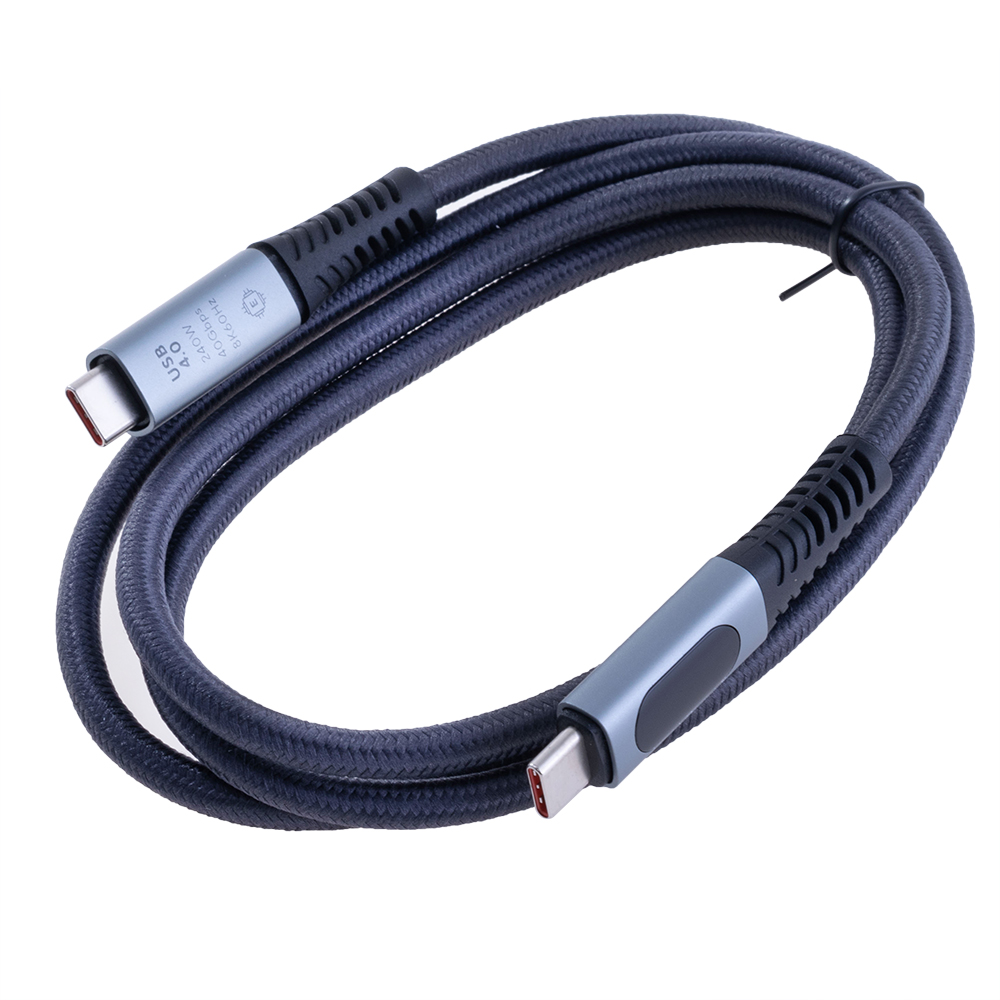 Кабель USB type-C 4.0 240W PD 1 метр