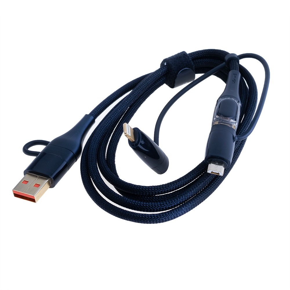 Кабель USB US-SJ616 PD100W 1.2м (USAMS) чорний