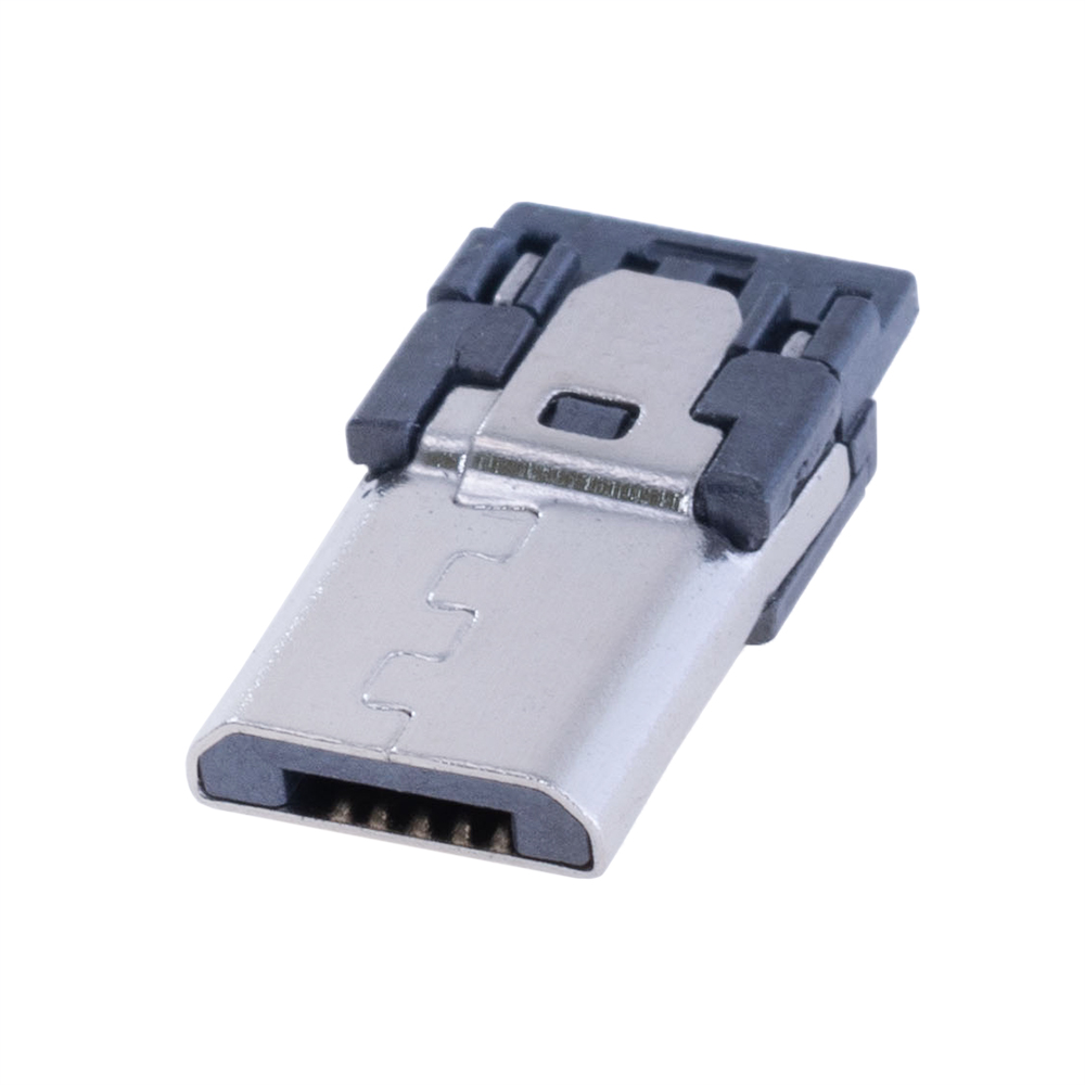Micro USB вилка, 4-контакта, SMD-монтаж (KLS1-235-1 - KLS)
