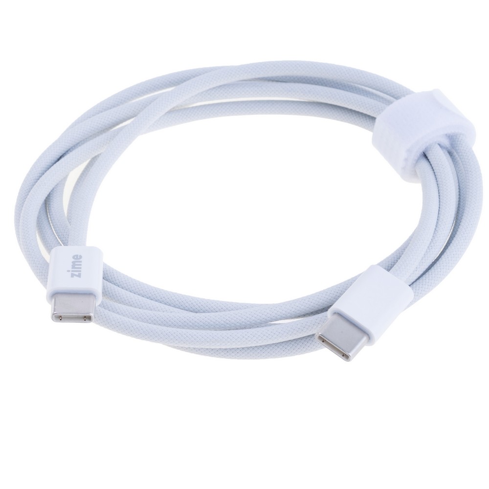 Кабель USB X60WC2C, 1.5m 3A/60W Type-C to Type-C, zime Кабель USB X60WC2C, 1.5m 3A/60W Type-C to Type-C, zime