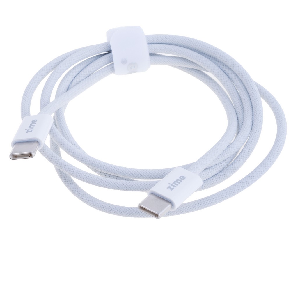 Кабель USB X60WC2C, 1m 3A/60W Type-C to Type-C, zime Кабель USB X60WC2C, 1m 3A/60W Type-C to Type-C, zime
