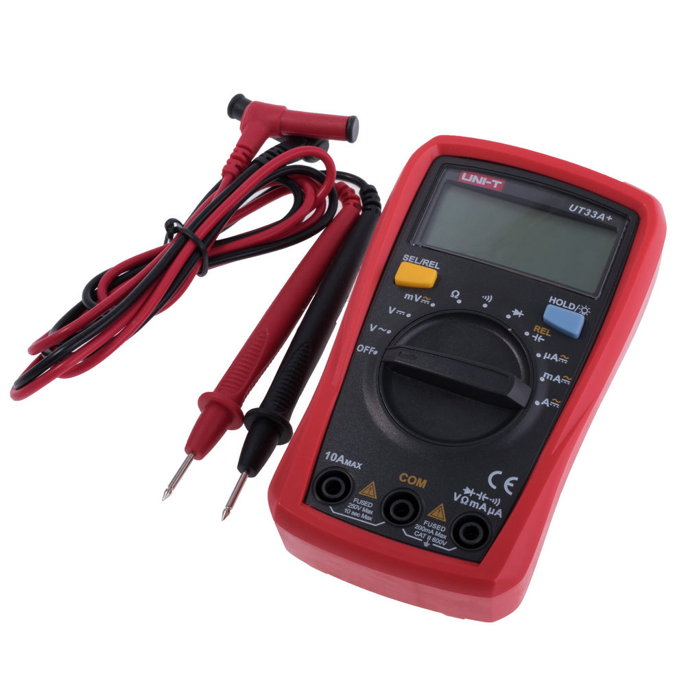 UT33A+ (UNI-T) Palm Size Multimeter Прим'ята картонна коробка