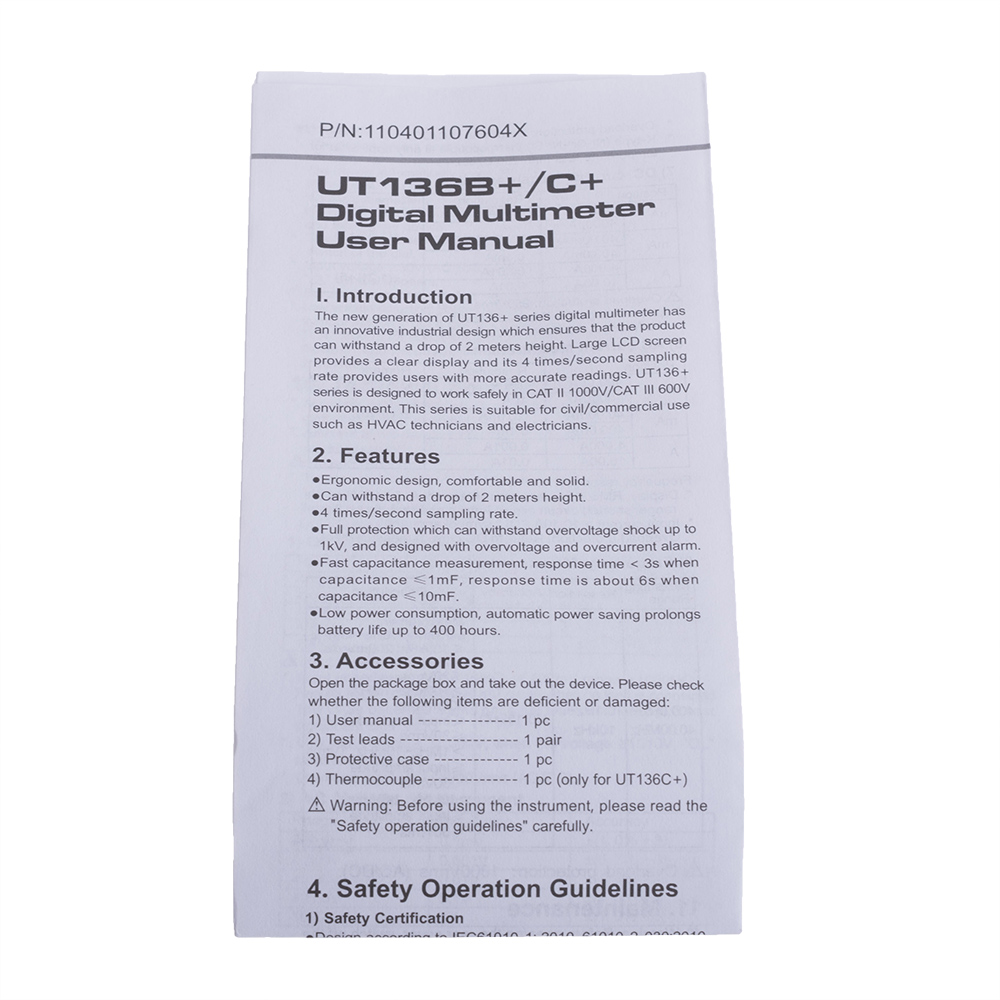 UT136B + (UNI-T) Digital Multimeter