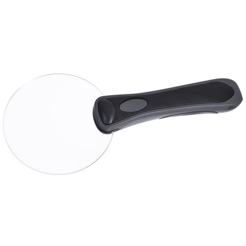 Лупа ручная Magnifier 2B-3, увел.2,5Х, диам.-90мм с Led