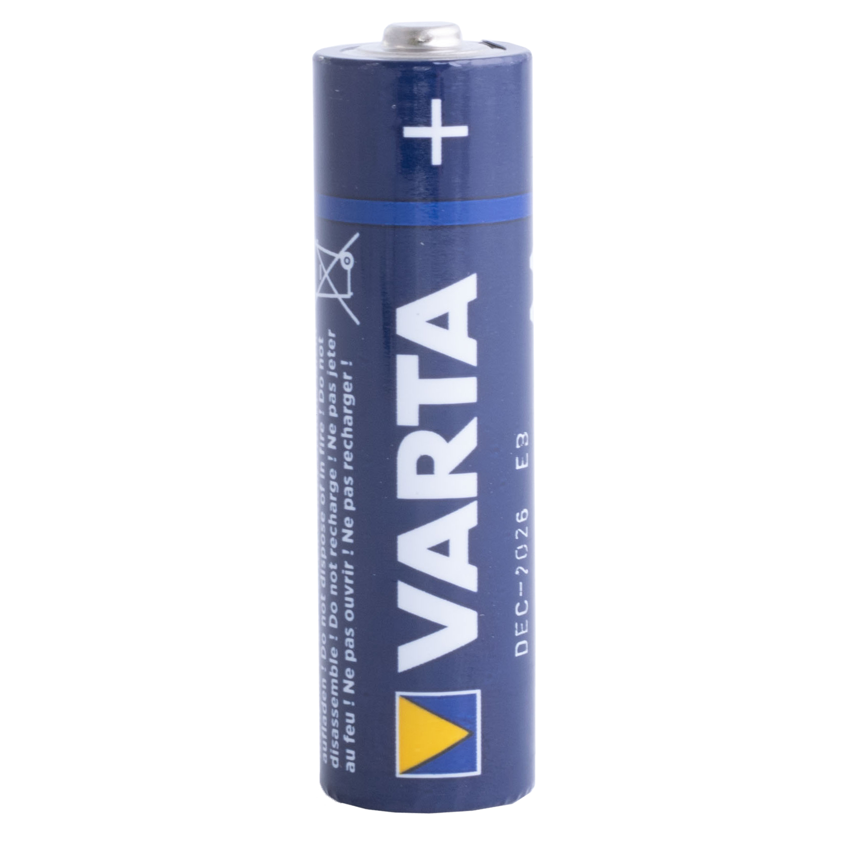 Батарейка AA лужна 1,5V 1шт. VARTA AA, 1.5V Батарейка AA лужна 1,5V 1шт. VARTA AA, 1.5V