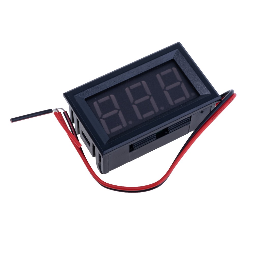 Вольтметр цифровий DC 5-120V 0.56" (синій)