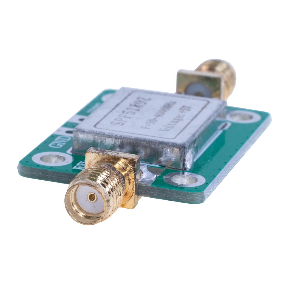 ВЧ малошумний підсилювач LNA 50–4000 МГц з екранованим корпусом SPF5189