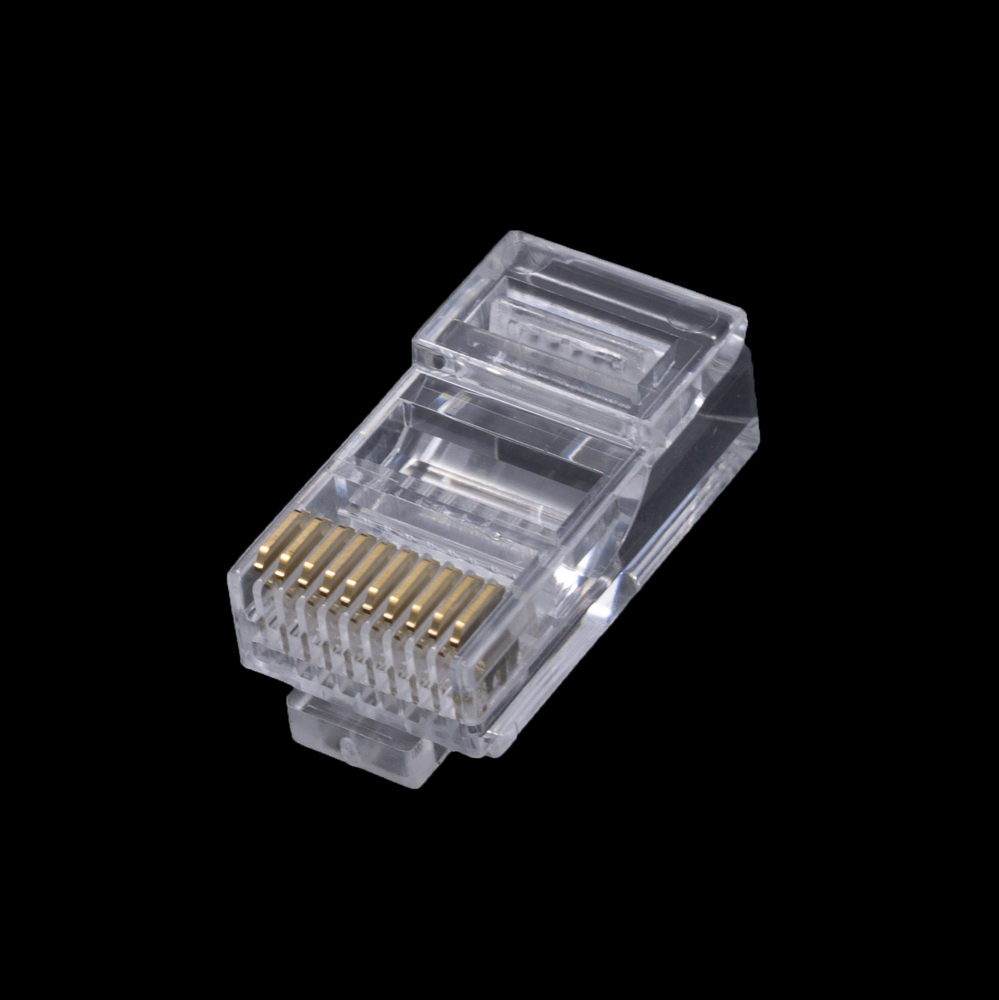 Вилка WT-10P-10C-D (RJ50-10P10C) Вилка WT-10P-10C-D (RJ50-10P10C)