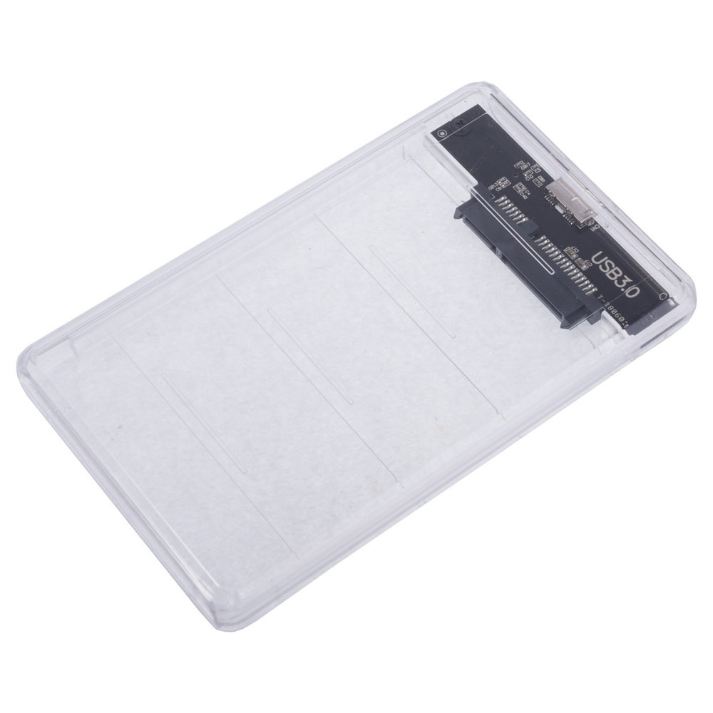 Зовнішній бокс USB3.0 Micro B для HDD/SSD 2,5" SATA (Orico - 2179U3, прозорий) Зовнішній бокс USB3.0 Micro B для HDD/SSD 2,5" SATA (Orico - 2179U3, прозорий)
