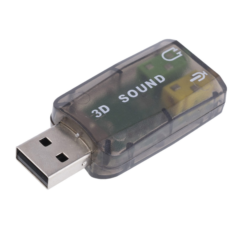 Зовнішня звукова картка USB (3D sound USB)