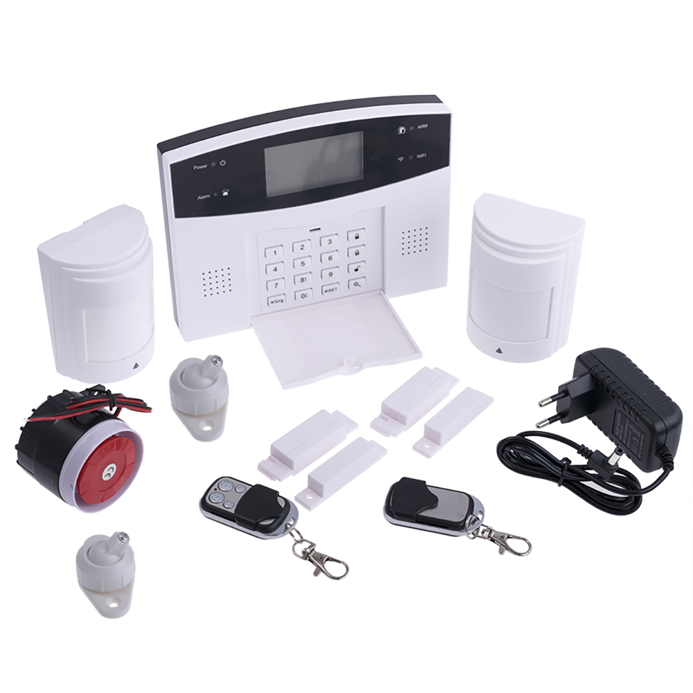 Домашня сигналізація WI-FI, GSM. Набір (2 датчики руху, 2 відкриття) E kit/rus Домашня сигналізація WI-FI, GSM. Набір (2 датчики руху, 2 відкриття) E kit/rus