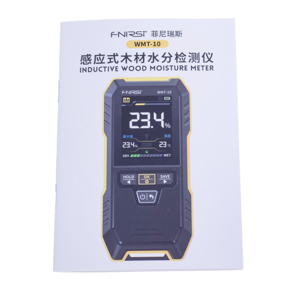 Індуктивний вологомір деревини WMT-10 Inductive Wood Moisture Meter